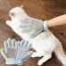 Pet massage hair removal gloves