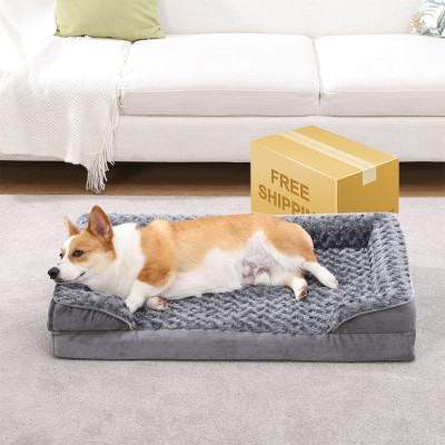 Removable and washable pet bed