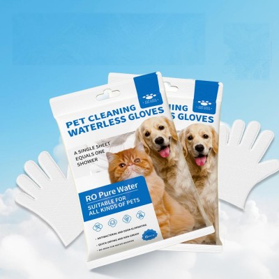 Pet cat wash free gloves