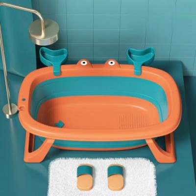 Pet specific foldable shower basin
