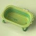 Pet specific foldable shower basin