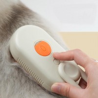 Pet spray massage comb