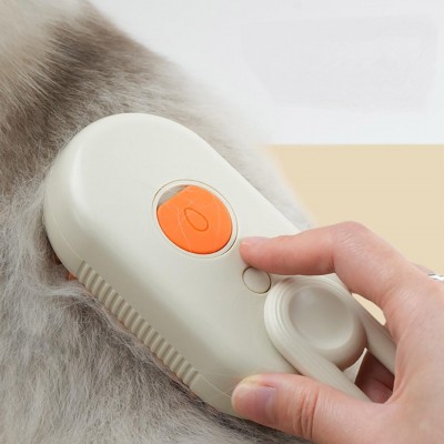 Pet spray massage comb