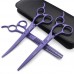 Pet grooming scissors set