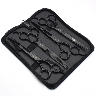 Pet grooming scissors set