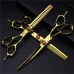 Pet grooming scissors set