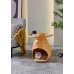Solid color pet table