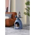 Solid color pet table