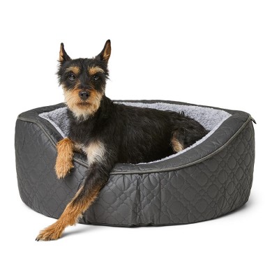 Circular dog bed