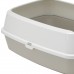 Open cat litter box