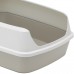 Open cat litter box