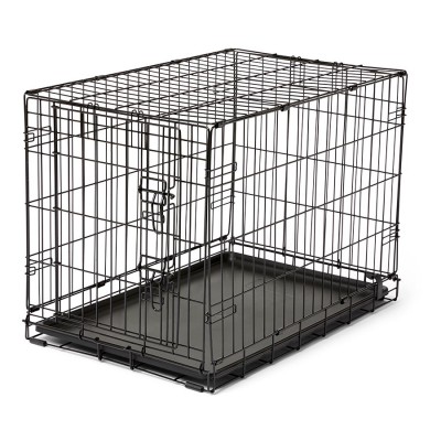 Single door folding pet cage