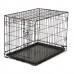 Single door folding pet cage