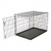 Single door folding pet cage