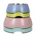 Pet stainless steel dog basin cat bowl