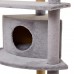 Climbing Cat Tower Grey Integrated