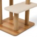 Block solid wood cat climbing frame