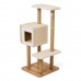 Block solid wood cat climbing frame
